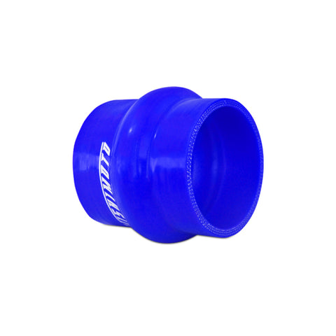 Mishimoto 2.5in Blue Hump Hose Coupler - MMCP-2.5HPBL