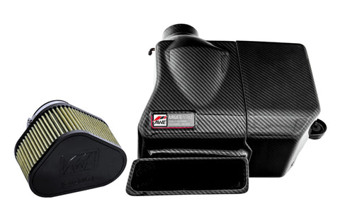 AWE Tuning VW GTI/Golf R MK7 1.8T/2.0T 8V (MQB) Carbon Fiber AirGate Intake w/o Lid - 2660-15260