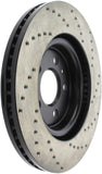 StopTech Drilled Sport Brake Rotor - 128.61102R