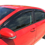 Westin 2014-2018 Toyota Corolla Wade Slim Wind Deflector 4pc - Smoke - 72-88448