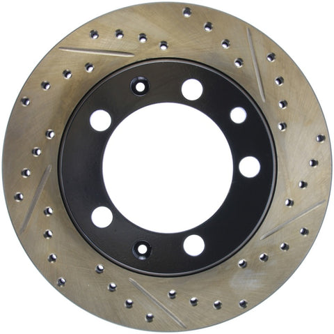 StopTech Slotted & Drilled Sport Brake Rotor - 127.37023L