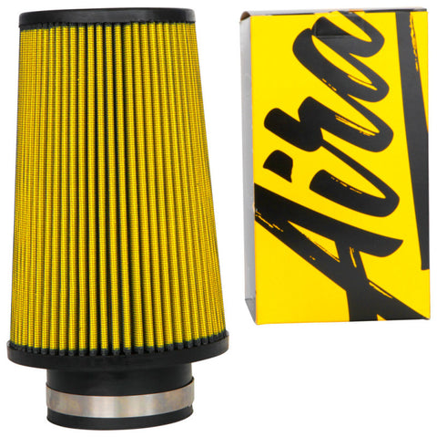 Airaid Universal Air Filter - Cone 3-1/2 FLG x 6in B x 4-5/8in T x 9 H - 705-420