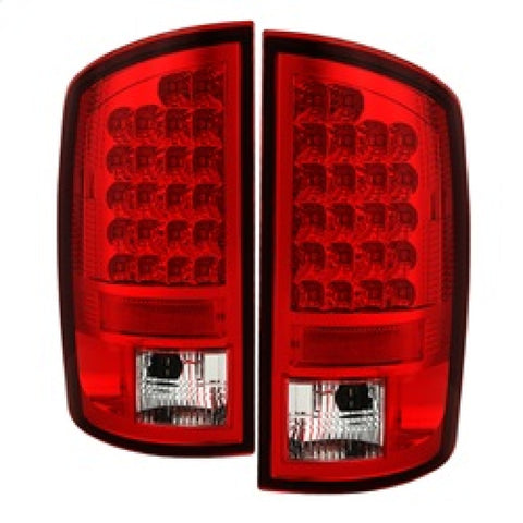 Spyder Dodge Ram 02-06 1500/Ram 2500/3500 03-06 LED Tail Light Red Clear ALT-YD-DRAM02-LED-RC - 5002570