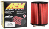 AEM Aif Filter, 3inFLG/ 5inOD/ 6-1/2inH Dry Flow - 21-2036DK