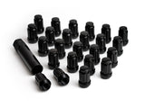 ICON Alloys Lug Nut Kit Black - 14x1.5 - 24 Lug Nuts w/ Key - 89141524B