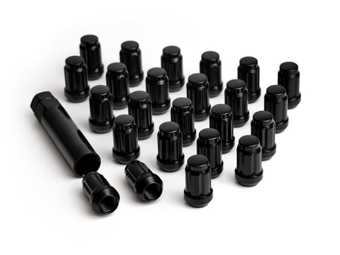 ICON Alloys Lug Nut Kit Black - 14x1.5 - 32 Lug Nuts w/ Key - 89141532B