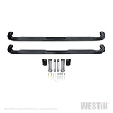 Westin 2019 Chevrolet Silverado/Sierra 1500 Crew Cab Platinum 4 Oval Nerf Step Bars - Black - 21-4135