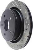 StopTech Slotted & Drilled Sport Brake Rotor - 127.67054L