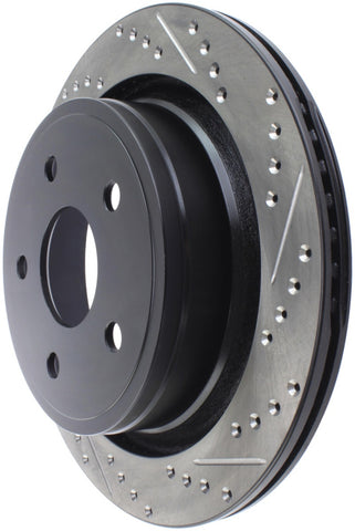 StopTech Slotted & Drilled Sport Brake Rotor - 127.67054L