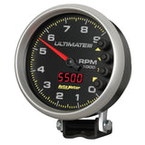 Autometer 5 inch Ultimate III Playback Tachometer 9000 RPM - Black - 6887