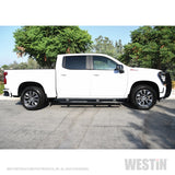 Westin 2019 Chevrolet Silverado/Sierra 1500 Crew Cab Non LD PRO TRAXX 4 Oval Nerf Step Bars - Black - 21-24135