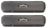 Edelbrock Valve Cover Classic Series Pontiac 1962-1979 301-455 CI V8 Black - 41303