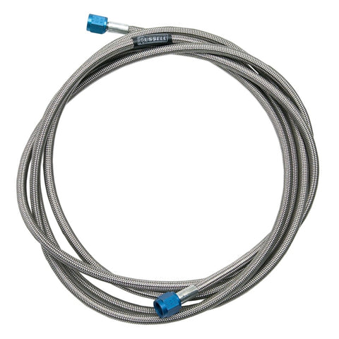 Russell Performance -4 AN to -6 AN 12in Pre-Made Nitrous and Fuel Line - 658460