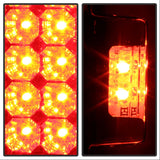 Spyder Ford F150 side 97-03/F250/350 Duty 99-07 LED Tail Lights Red Clear ALT-YD-FF15097-LED-RC - 5003485