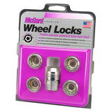 McGard Wheel Lock Nut Set - 5pk. (Under Hub Cap / Cone Seat) M14X.5 / 22mm Hex / .893in. L. - Silver - 24519