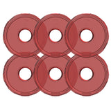 KC HiLiTES Cyclone V2 LED - Replacement Lens - Red - 6-PK - 4413