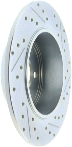 StopTech Select Sport 06-15 Dodge Charger/ 05-15 Chrysler 300 Slotted/Drilled Right Rear Brake Rotor - 227.63060R