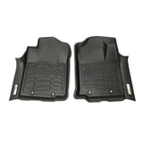Westin 12-15 Toyota Tacoma Reg/Access/Dbl Cab (double hook) Wade Sure-Fit Floor Liners Front - Blk - 72-110053
