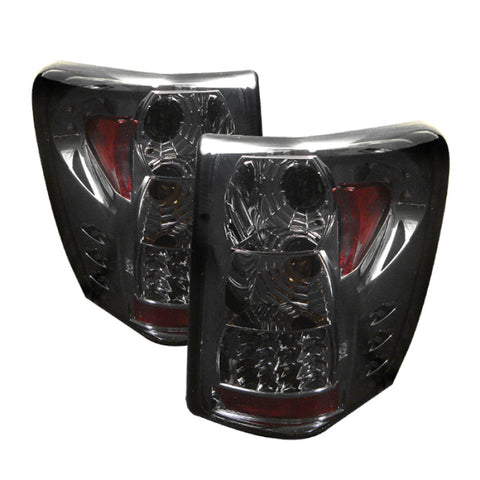 Spyder Jeep Grand Cherokee 99-04 LED Tail Lights Version 2 Smoke ALT-YD-JGC99-LED-SM-G2 - 5005700