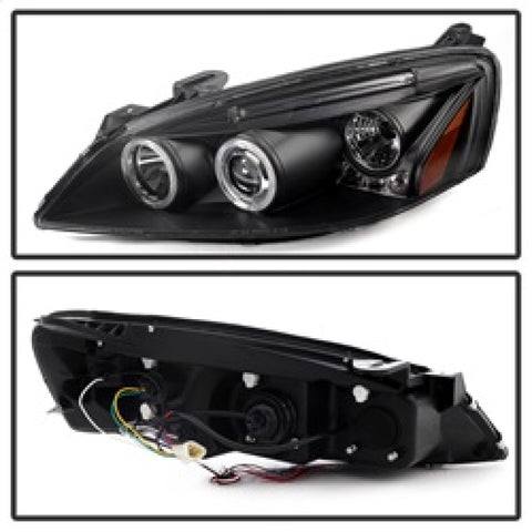 Spyder Pontiac G6 2/4DR 05-08 Projector Headlights LED Halo LED Blk PRO-YD-PG605-HL-BK - 5011596