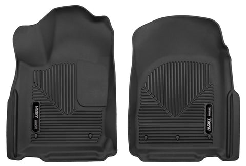 Husky Liners 11-22 Dodge Durango / 11-14 Jeep Grand Cherokee X-Act Contour Black Front Floor Liners - 53561