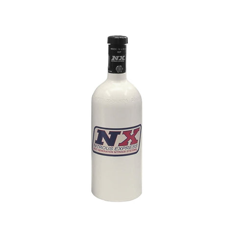 Nitrous Express 1lb Bottle w/Motorcycle Valve (3.2 Dia x 9.83 Tall) - 11010