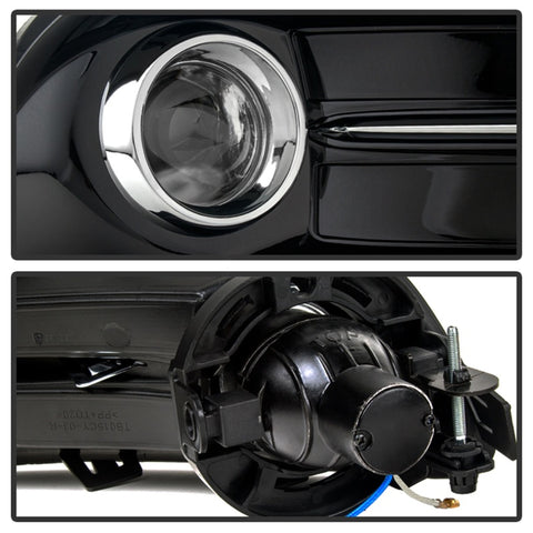 Spyder Dodge Dart 2013-2015 OEM Fog Light W/Universal Switch- Clear FL-DDART2013-C - 5080455