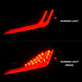 ANZO 10-13 Hyundai Genesis 2DR LED Taillights Smoke - 321347