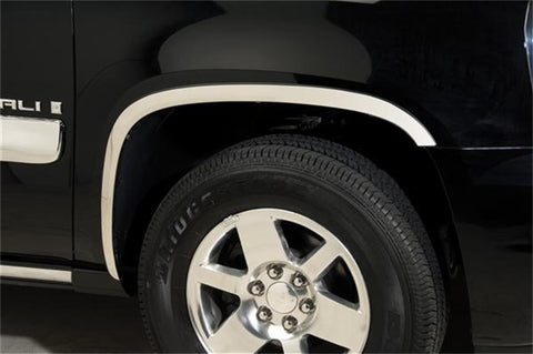 Putco 07-13 Chevy Avalanche - Full Stainless Steel Fender Trim - 97176