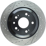 StopTech Slotted & Drilled Sport Brake Rotor - 127.40074R