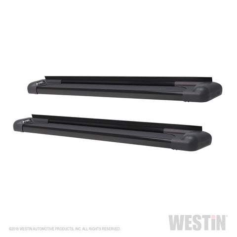 Westin SG6 Black Aluminum Running Boards 85.50 in - 27-64755