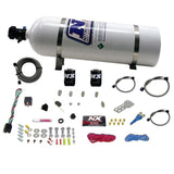 Nitrous Express Ford EFI Race Single Nozzle Nitrous Kit (100-250HP) w/15lb Bottle - 20113-15