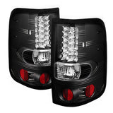 Spyder Ford F150 Styleside 04-08 (Not Fit Heritage & SVT)LED Tail Lights Black ALT-YD-FF15004-LED-BK - 5003249