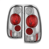 Spyder Ford F150 side 97-03/F250/350/450/550 Super Duty 99-07 Euro Tail Lights Chrm ALT-YD-FF15097-C - 5003355