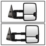 xTune Chevy Silverado 03-06 G2 Heated Smoke LED Signal Telescoping Mirrors MIR-CS03S-G2-PWH-SM-SET - 9936715