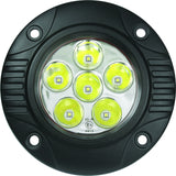 Hella Value Fit 90mm 6 LED Light - FLSH Off Road Spot Light - 357201011