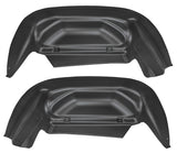 Husky Liners 14-15 Chevy/GMC Silverado/Sierra Black Rear Wheel Well Guards - 79011