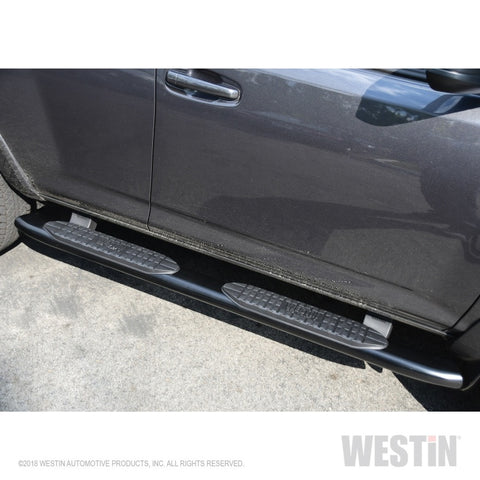 Westin 2014-2017 Toyota 4Runner SR5 PRO TRAXX 5 Oval Nerf Step Bars - Black - 21-53835