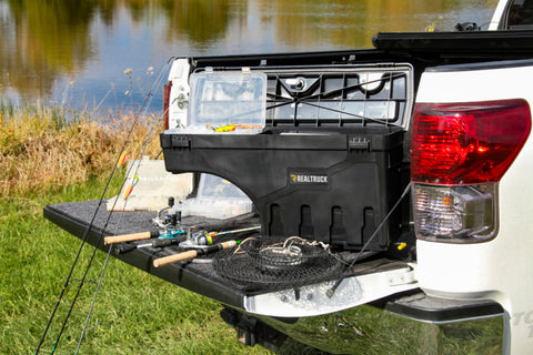 UnderCover 2020 Jeep Gladiator Passengers Side Swing Case - Black Smooth - SC304P