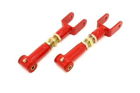 BMR 78-87 G-Body Upper Control Arms On-Car Adj. (Polyurethane) - Red - UTCA007R