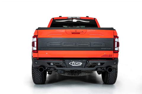 Addictive Desert Designs 2022+ Ford Raptor Stealth Fighter R Bumper w/ 2 Cube Lights - Hammer Black - R210081090103