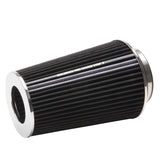 Edelbrock Air Filter Pro-Flo Series Conical 10In Tall Black/Chrome - 43690