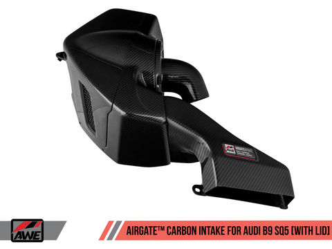 AWE Tuning Audi B9 SQ5 3.0T AirGate Carbon Fiber Intake w/ Lid - 2660-15060