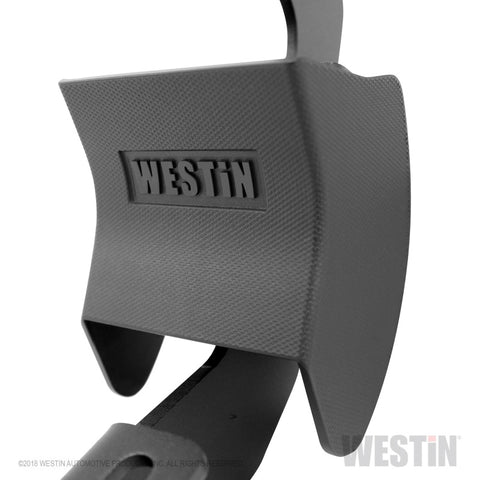 Westin 2019 Chevrolet Silverado/Sierra 1500 Crew Cab Thrasher Running Boards - Textured Black - 28-81275