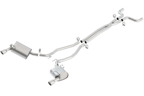 Borla 10-13 Camaro 3.6L V6 (except 2013 RS) Touring Catback Exhaust - 140282