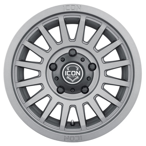 ICON Recon SLX 18x9 6x135 BP 6mm Offset 5.25in BS 87.1mm Hub Bore Charcoal Wheel - 3618906352CH