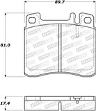 StopTech Street Brake Pads - Front - 308.05780