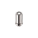 McGard Wheel Lock Nut Set - 4pk. (Tuner / Cone Seat) 1/2-20 / 13/16 Hex / 1.60in. Length - Chrome - 25240