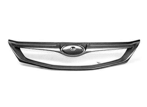 Seibon 08-09 Subaru Impreza WRX/STI Carbon Fiber Front Grill - FG0809SBIMP-STI