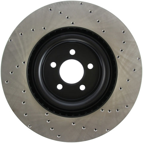 StopTech Cross Drilled Sport Brake Rotor - 2015 Ford Mustang w/ Brembo - Front Right - 128.61116R